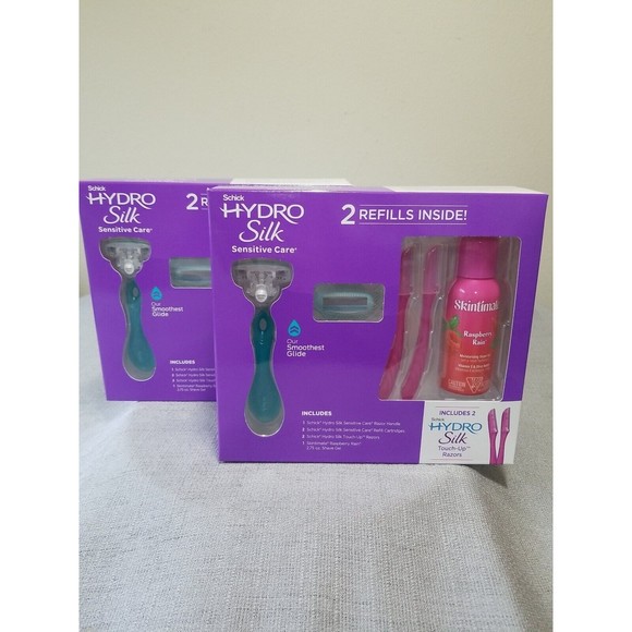 schick Other - Schick Hydro Silk 5-Blade Sensitive Care Womens Shaving Gift Set (2) Boxes.